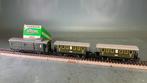 3 stuks marklin ho Personenwagens, bagagewagen, als nieuw., Wisselstroom, Wagon, Ophalen of Verzenden, Zo goed als nieuw