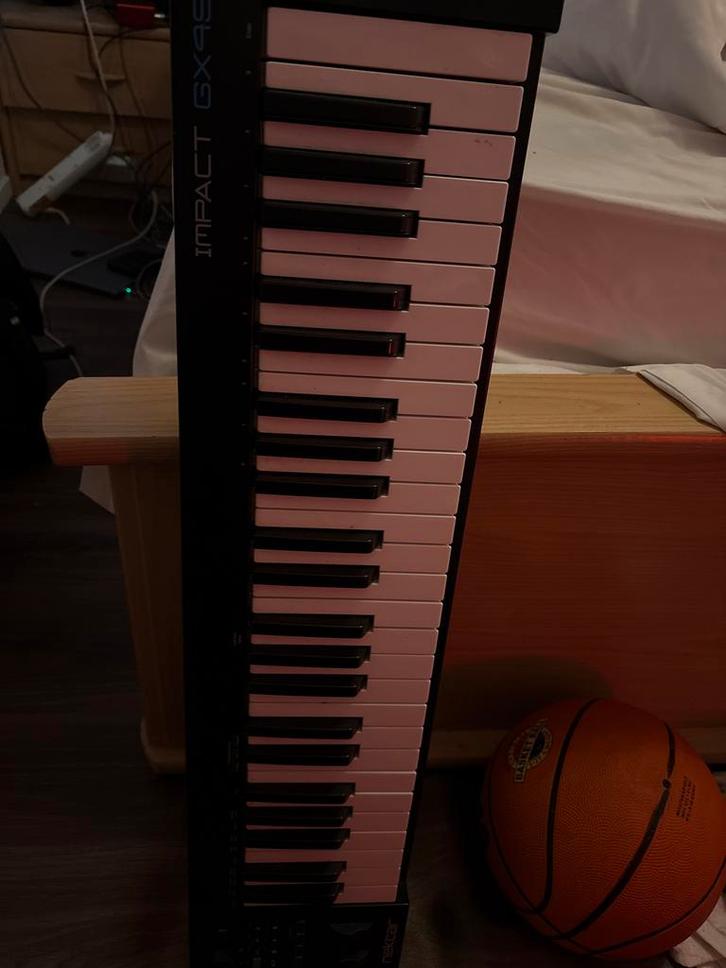 Nektar Impact GX49 MIDI Keyboard, Muziek en Instrumenten, Keyboards, Zo goed als nieuw, 49 toetsen, Overige merken, Aanslaggevoelig