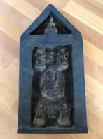 Boeddha altaar hout antiek boeddhisme nepal tibet, Huis en Inrichting, Woonaccessoires | Boeddhabeelden, Ophalen of Verzenden