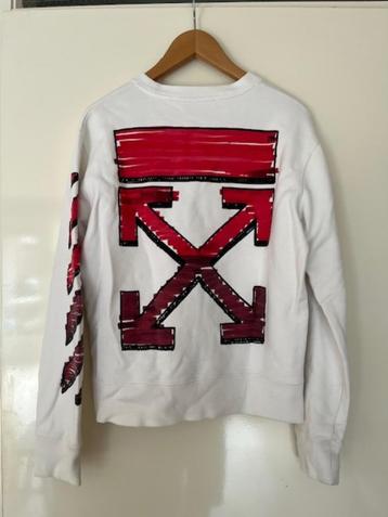 Te koop witte Heren / jongens Sweater Off White maat S. Nett beschikbaar voor biedingen