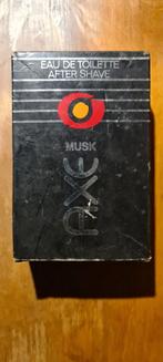 Vintage AXE Musk Eau de toilette After shave, Ophalen of Verzenden, Zo goed als nieuw
