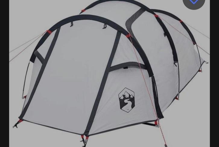 3pers (tunnel) tent wit, Caravans en Kamperen, Tenten, Nieuw, Ophalen of Verzenden