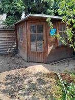 Gratis tuinhuisje / blokhut / kippenhok, Tuin en Terras, Tuinhuizen, Ophalen, 250 tot 500 cm, Blokhut, Met overkapping