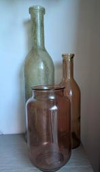 Set van 3 grote vazen, Huis en Inrichting, Woonaccessoires | Vazen, Ophalen, Overige kleuren, 50 tot 75 cm