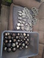 Kerstboom versiering kleurthema zilver/grijs, Ophalen