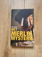 Ilja Gort - Het Merlot mysterie - wijnroman - 4,50, Gelezen, Ophalen of Verzenden, Nederland, Ilja Gort