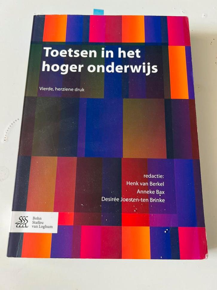 Toetsen in het hoger onderwijs, Boeken, Wetenschap, Zo goed als nieuw, Ophalen of Verzenden