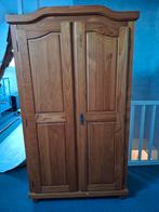 Kledingkast hout, Huis en Inrichting, Ophalen, Gebruikt, 70 tot 120 cm, 170 cm of meer