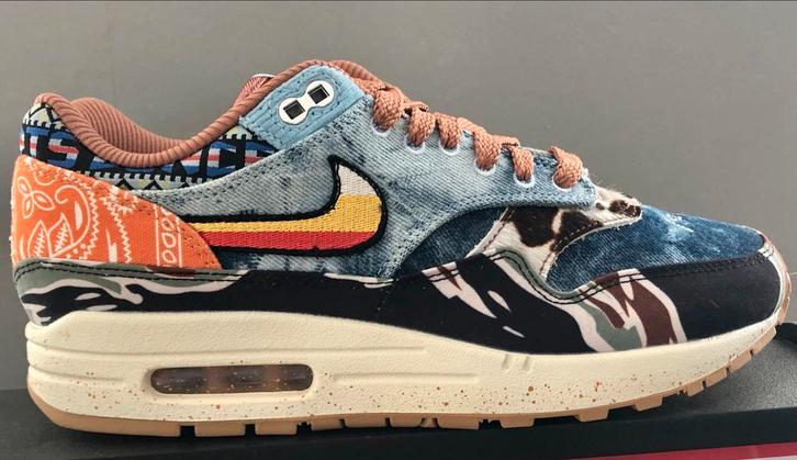 Nike Air Max 1 SP Concepts Heavy (maat 41) - Nieuw!, Kleding | Heren, Schoenen, Nieuw, Sneakers of Gympen, Overige kleuren, Ophalen