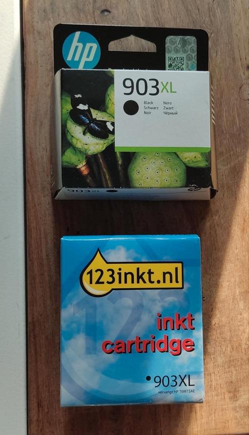 HP 903 XL Black Origineel en 903 XL huismerk (123inkt), Computers en Software, Printerbenodigdheden, Nieuw, Cartridge, Ophalen of Verzenden