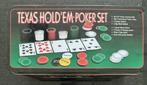 Texas Holdem Pokerset, nog NIEUW  (Sp253), Hobby en Vrije tijd, Gezelschapsspellen | Kaartspellen, Ophalen of Verzenden, Nieuw