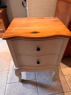 Wit houten “bijzet” kastje te koop, Ophalen, Gebruikt