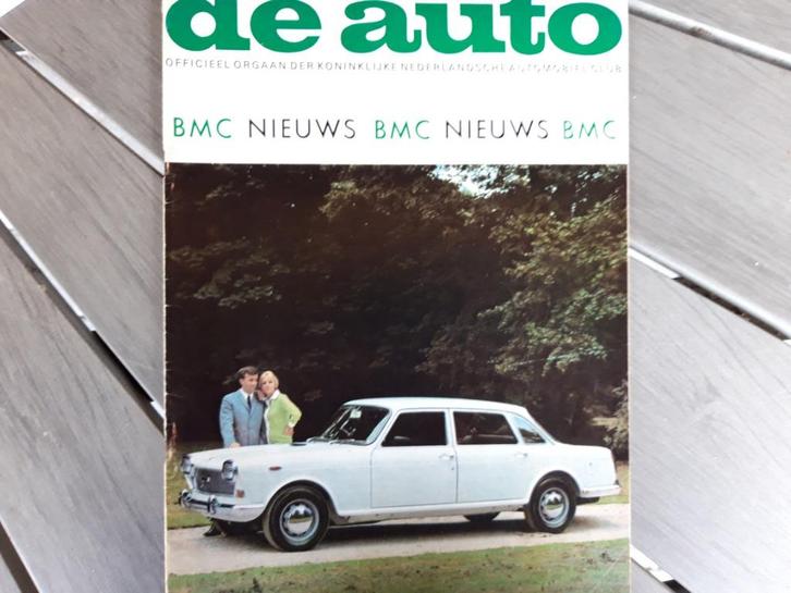 De Auto nr 43 '67 - BMC Nieuws , Fiat 124 Sport, etc, Boeken, Auto's | Folders en Tijdschriften, Zo goed als nieuw, Algemeen, Ophalen of Verzenden