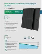 zonnepanelen 405wp full black, Doe-het-zelf en Verbouw, Zonnepanelen en Toebehoren, Ophalen of Verzenden, Nieuw, Paneel, 200 wattpiek of meer