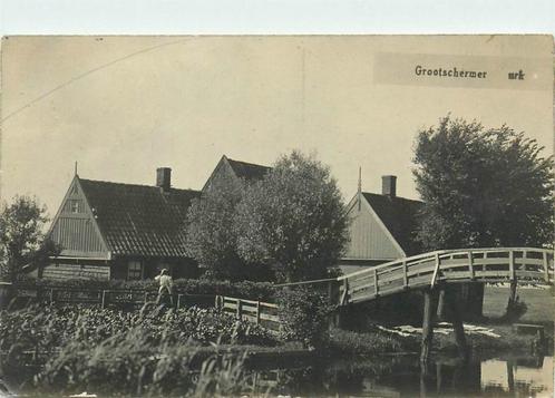 (304-215-021) Grootschermer Brug, Verzamelen, Ansichtkaarten | Nederland, Noord-Holland, Verzenden