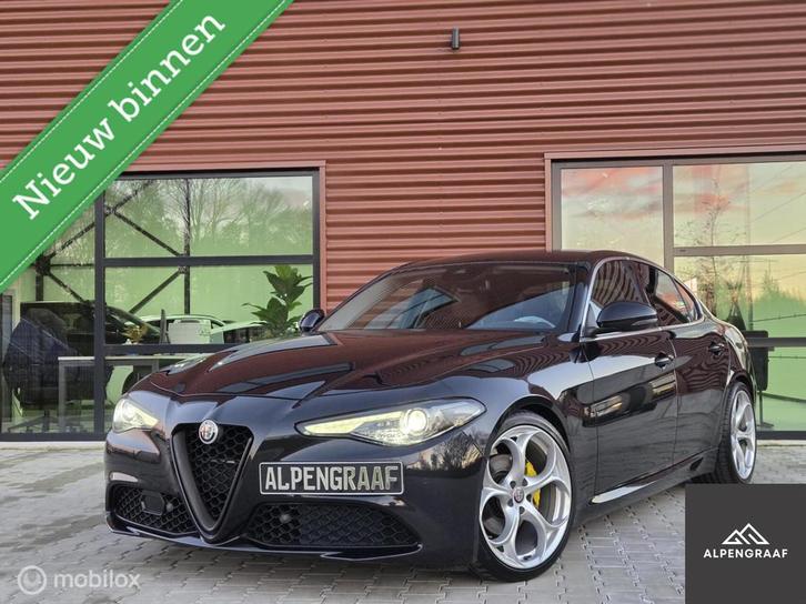 Alfa Romeo Giulia 2.0T Super Harman Kardon|Leer| Adaptieve c, Auto's, Alfa Romeo, Bedrijf, Te koop, Giulia, ABS, Achteruitrijcamera