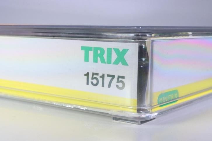 *4-delige set houttransport, grijs, SBB, Hobby en Vrije tijd, Modeltreinen | N-Spoor, Nieuw, Wagon, Gelijkstroom, Trix, Ophalen of Verzenden