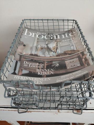 Brocante Brievenbakjes - Draadmandjes. beschikbaar voor biedingen