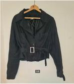 Atelier Rare Toggery jasje linnen zwart maat L nieuwstaat, Maat 38/40 (M), Zwart, Ophalen of Verzenden, Zo goed als nieuw
