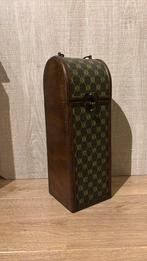 Vintage Houten Wijnkist voor 1 Fles, Ophalen of Verzenden, Zo goed als nieuw, Minder dan 5 flessen, Minder dan 50 cm