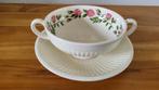 Wedgwood Rosalind soepkop met schotel, Ophalen, Overige typen, Zo goed als nieuw, Wedgwood