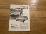 BMW 2000 Tilux - Autokampioen Artikel 1967, Ophalen of Verzenden, Gelezen, BMW