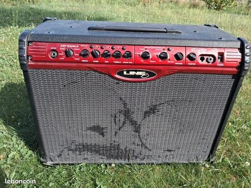 Line 6 Spider 212 red face Amp gedeelte + 2 speakers 12 inch, Muziek en Instrumenten, Versterkers | Bas en Gitaar, Zo goed als nieuw