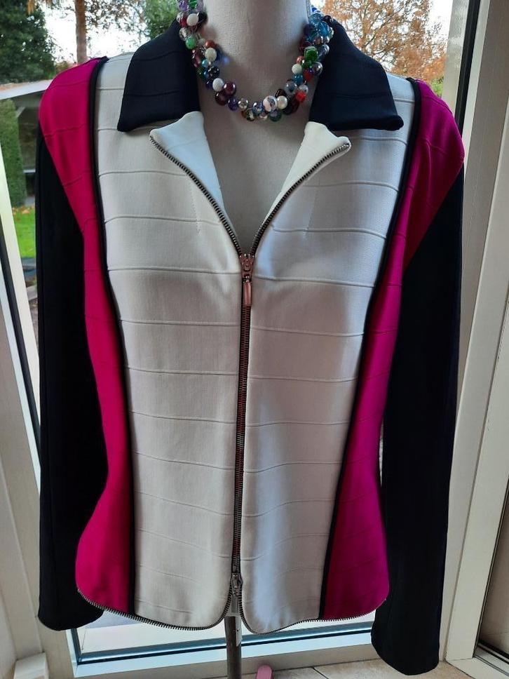 Prachtig jasje JOSEPH RIBKOF - D44, Kleding | Dames, Jasjes, Kostuums en Pakken, Zo goed als nieuw, Jasje, Maat 42/44 (L), Overige kleuren