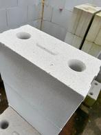 L150 kalkzandsteen blokken 100 stuks en cement en lijm, Ophalen, Kalkzandstenen