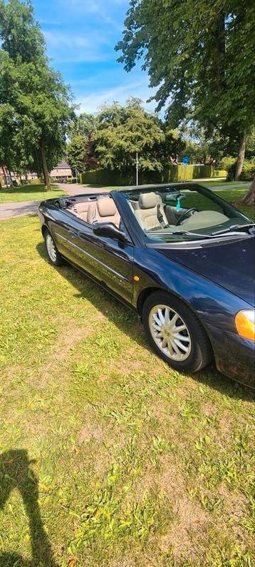 Chrysler Sebring 2.0 I 16V Cabrio 2001 Blauw beschikbaar voor biedingen
