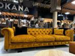 Chestefield XL 120cm diep in zachte velours sfof, Ophalen, Info@mokana.nl, Nieuw, Mokana