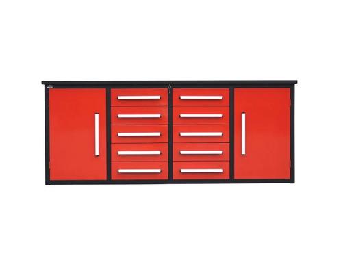 Stahlworks SW-12 Industrial Red Werkbank, Doe-het-zelf en Verbouw, Werkbanken, Nieuw, Ophalen