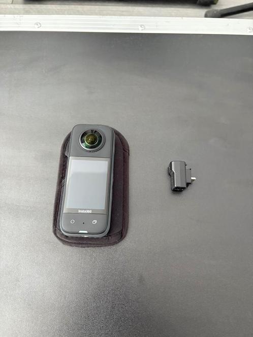 Insta360 X3 + Microfoonadapter + Hoes, Audio, Tv en Foto, Actiecamera's, Zo goed als nieuw, Overige merken, Ophalen