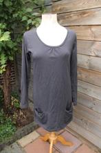 Tuniek donkergrijs Carola van Benthum mt L Vaste prijs, Carola van Benthum, Maat 42/44 (L), Ophalen of Verzenden, Zo goed als nieuw