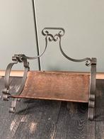 Vintage smeedijzeren lectuurbak (100324c), Huis en Inrichting, Woonaccessoires | Krantenbakken en Lectuurbakken, Ophalen, Gebruikt