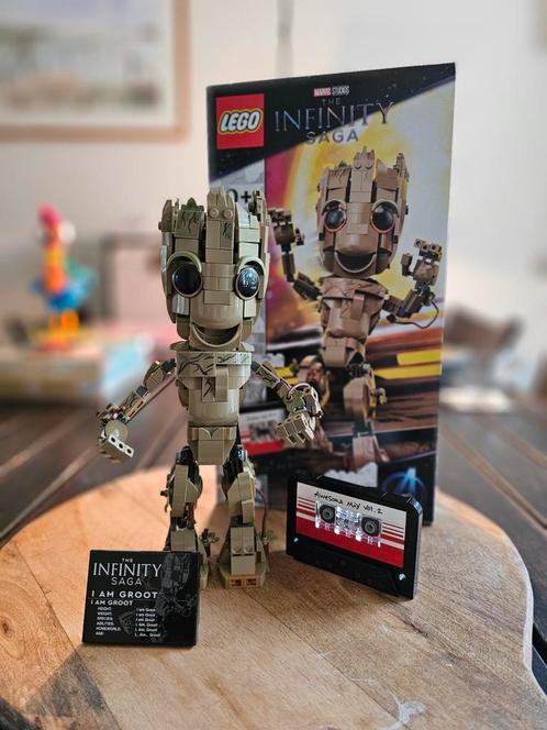 LEGO 76217 Guardians of the Galaxy Vol 2 I am Groot, Kinderen en Baby's, Speelgoed | Duplo en Lego, Zo goed als nieuw, Lego, Complete set