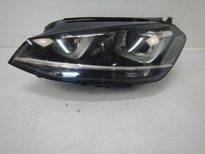 VW Golf 7 Xenon LED Koplamp Links, Auto-onderdelen, Verlichting, Gebruikt, Ophalen of Verzenden
