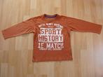 Oranje longsleeve, Ophalen of Verzenden, Zo goed als nieuw, Jongen, Shirt of Longsleeve