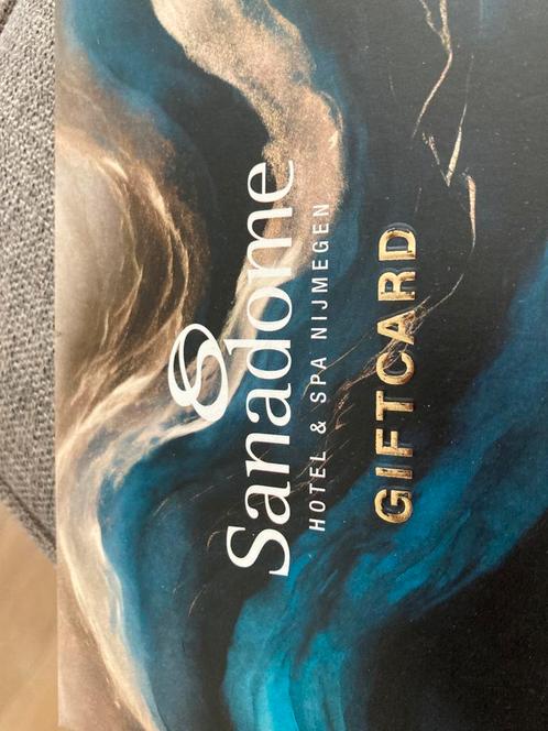 Sanadome cadeaukaart hotel & spa Nijmegen, Tickets en Kaartjes, Kortingen en Cadeaubonnen, Twee personen, Spa of Sauna, Cadeaubon