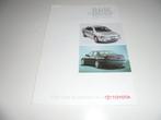 previewbrochure nieuwe Toyota Camry  1997, Verzenden, Zo goed als nieuw, Overige merken