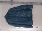 Donkerblauwe lakjas maat 40, Kleding | Dames, Ophalen, Zo goed als nieuw, Maat 38/40 (M), Blauw