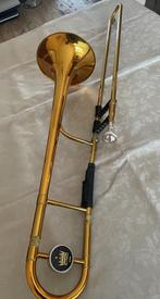 Te koop King B3 trombone, Muziek en Instrumenten, Blaasinstrumenten | Trombones, Ophalen of Verzenden, Gebruikt, Tenor, Met koffer