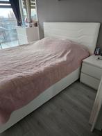 Gratis Boxspring met opbergbox  afhalen 160x200, Ophalen, Gebruikt, Tweepersoons