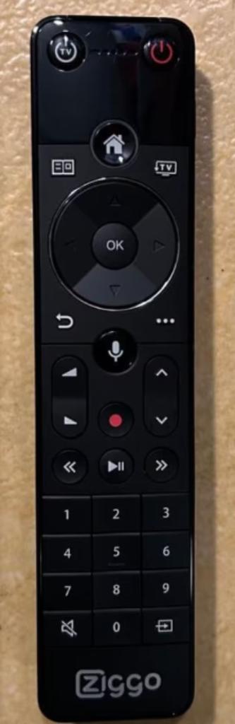 Afstandbediening Ziggo stembediening beschikbaar voor biedingen