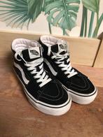 Zwart Witte Vans - Maat 37, Kleding | Dames, Schoenen, Ophalen of Verzenden, Gedragen, Zwart, Sneakers of Gympen