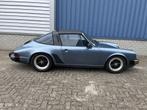 Porsche 911 Carrera targa (bj 1984), Auto's, Porsche, Metallic lak, Gebruikt, Zwart, Cabriolet