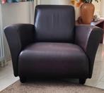 Leren Rolf Benz fauteuil, Huis en Inrichting, Fauteuils, Ophalen, Gebruikt, 75 tot 100 cm
