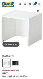 Ikea Billy bovendeel 40x39x35, Huis en Inrichting, Kasten | Boekenkasten, Ophalen, Minder dan 50 cm, Zo goed als nieuw, Minder dan 100 cm