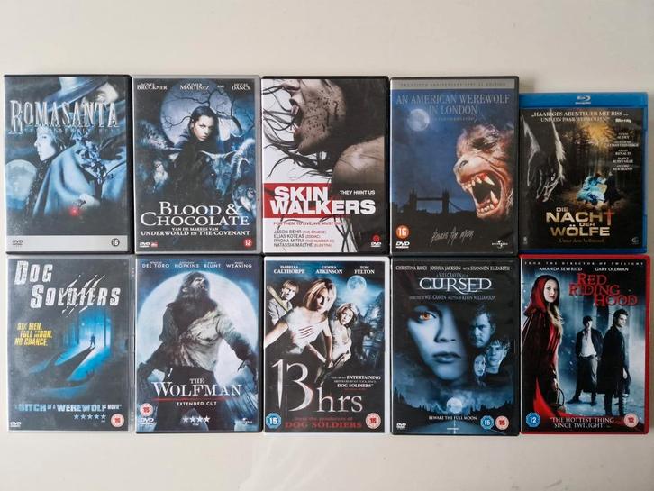 Weerwolf DVD Pakket, Cd's en Dvd's, Dvd's | Horror, Zo goed als nieuw, Monsters, Vanaf 16 jaar, Verzenden