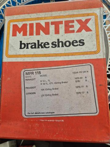 Mintex Remblokken - Renault, Peugeot, Citroen beschikbaar voor biedingen